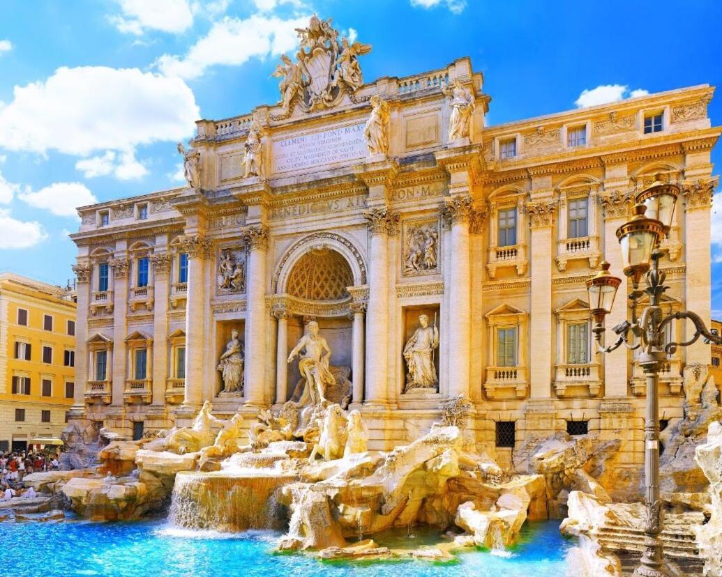 Stylish Apartment Rome Air Conditionig Wifi Tv 50 Metro 4 Minutes Away Eksteriør bilde